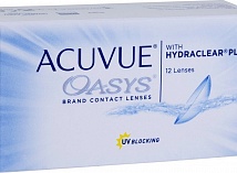 контактные линзы ACUVUE OASYS With HydroclearPlus (12 линз)