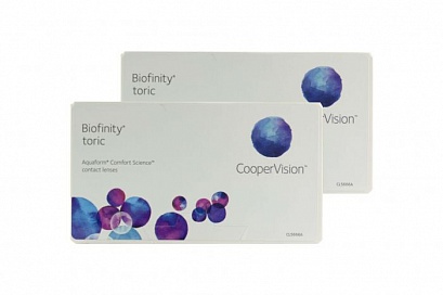 контактные линзы Biofinity Toric (3 линзы)