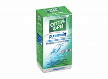 Opti-Free Puremoist (120 мл.) раствор + контейнер для линз